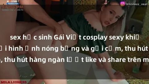 sex học sinh Gái Việt cosplay sexy khiến fan phát cuồng với hình ảnh nóng bỏng và gợi cảm, thu hút hàng ngàn lượt like và share trên mạng xã hội.